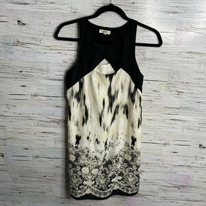 Urban  outfitters silence & noise dress mini black cream size xs